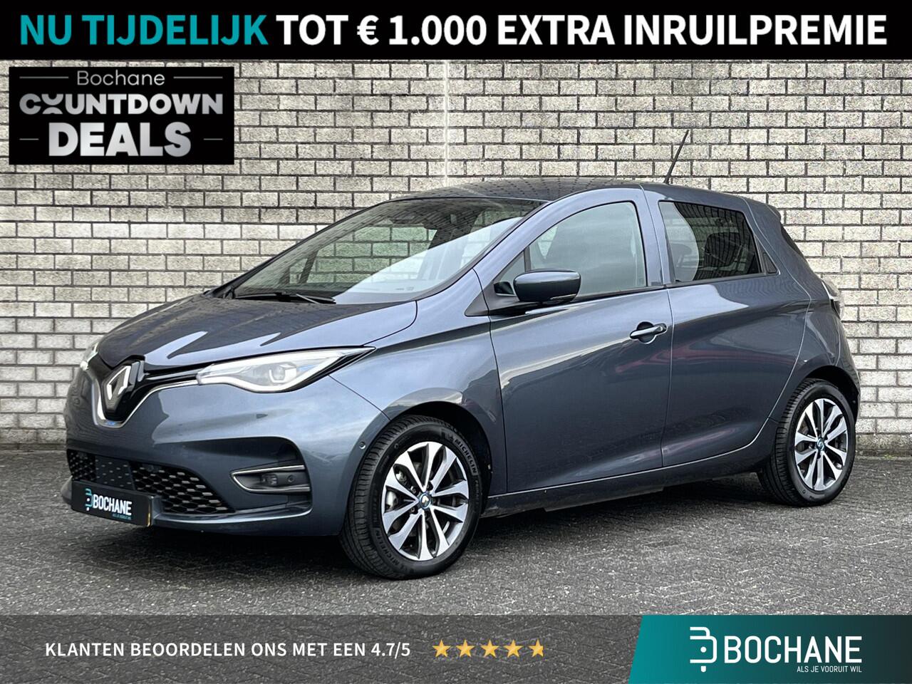 Renault ZOE R135 Intens 52 kWh | Batterijkoop | Navigatie | Apple CarPlay / Android Auto | Cruise Control |