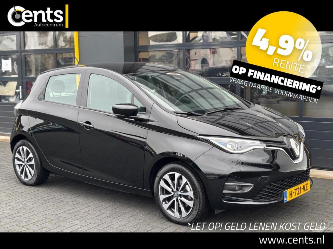 Renault ZOE R135 Zen 52 Kwh Huur Accu CCS lader SOH 93 % Dealer Onderhouden