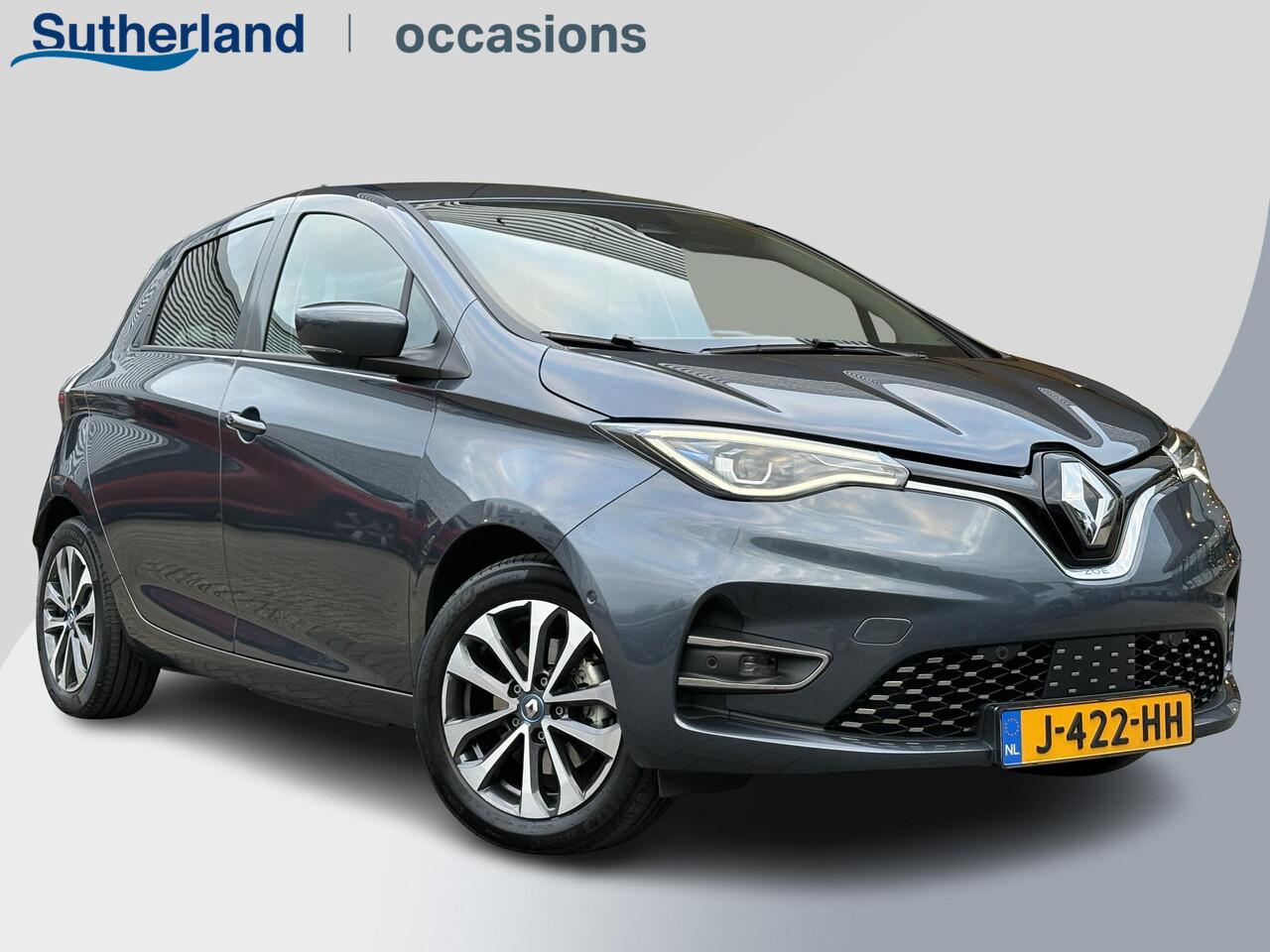 Renault ZOE R135 Intens 52 kWh | Accuhuur | DC Lader | Easy Link 9'' | Dodehoeksensoren | Climate Control | Cruise Control | Achteruitrijcamera | Navi |