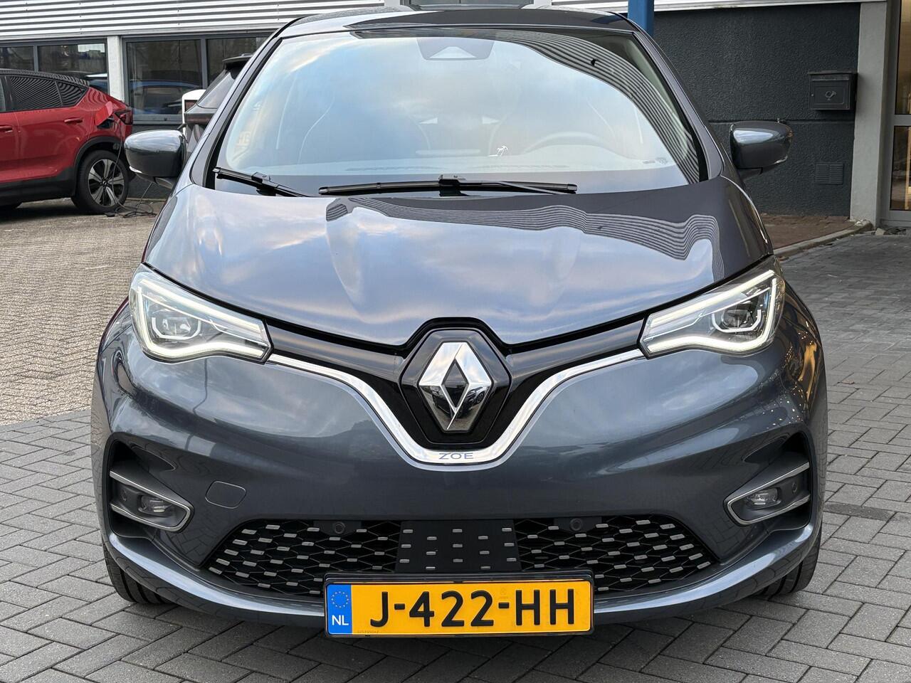 Renault ZOE R135 Intens 52 kWh | Accuhuur | DC Lader | Easy Link 9'' | Dodehoeksensoren | Climate Control | Cruise Control | Achteruitrijcamera | Navi |