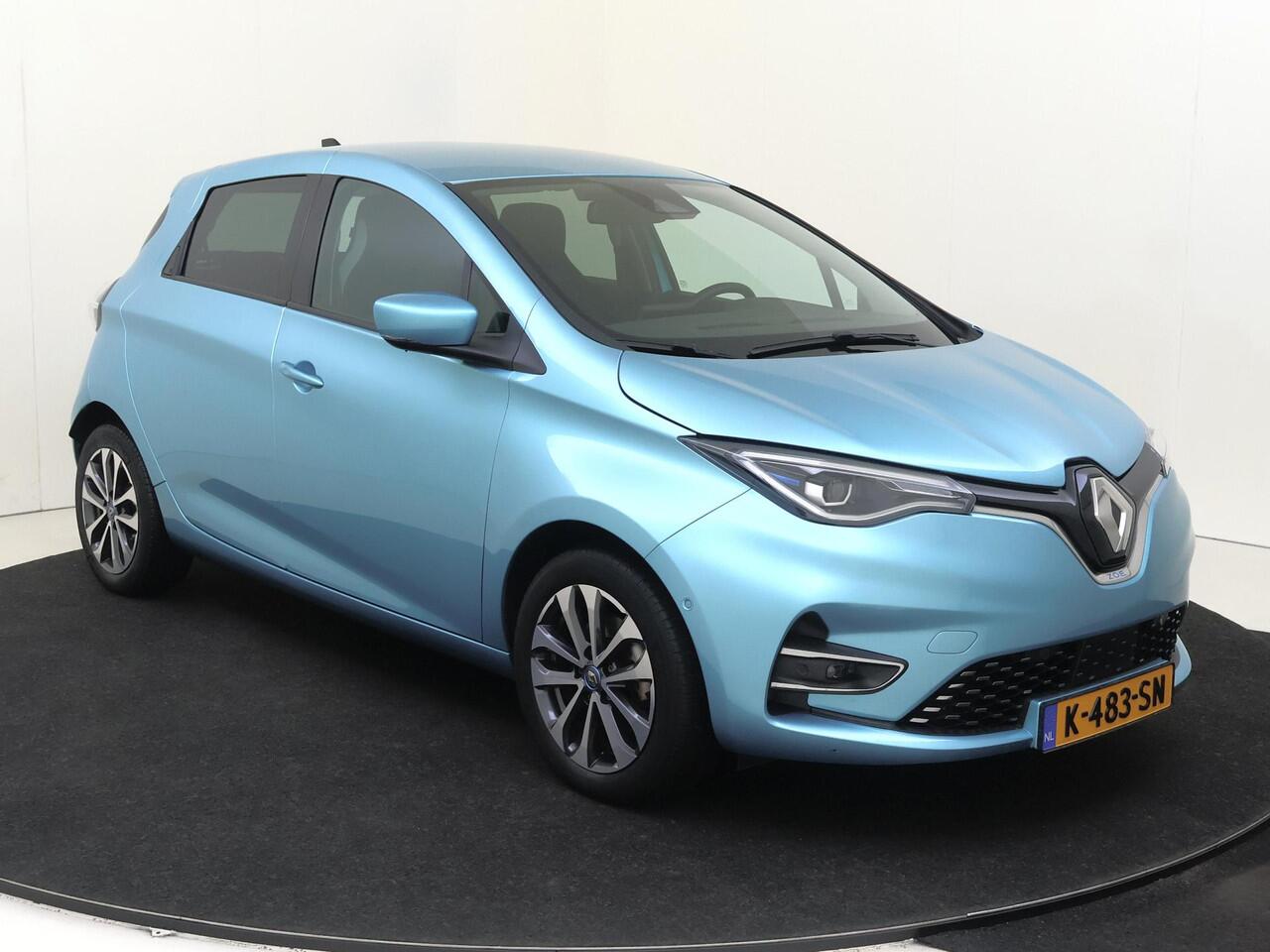Renault ZOE R135 Intens 52 kWh | inclusief Koop accu | Half leder | bluetooth | LM velgen |