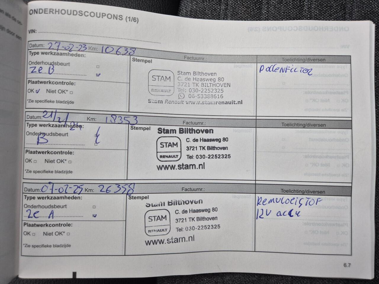 Renault ZOE R135 Intens 52 kWh Automaat / Dealer onderhouden / Koop Accu SoH 95,54 % / NL auto / Batterijgarantie 8jaar / CCS snelladen / Navigatie / Achteruitrijcamera / Stuur- en stoelverwarming / Dode hoek detectie / Apple Carplay Android / 16" LM wielen /