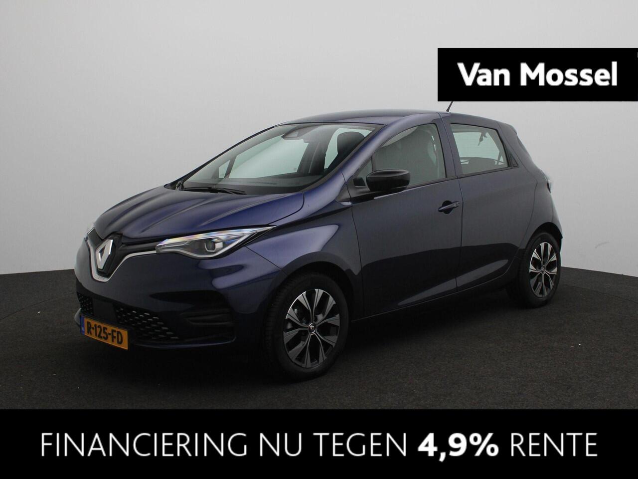 Renault ZOE R135 Limited 52 kWh Inclusief Koopaccu |Apple Carplay/Android Auto | cruise control | electronic climate control | LED koplampen | lichtmetalen velgen 16"| navigatiesysteem | rijstrooksensor met correctie | warmtepomp |