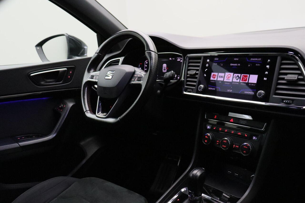 Seat ATECA 1.5 TSI FR Business Intense Black 2020 | LPG | Navigatie | Digitaal Dashboard | Carplay | Stoelverwarming | Stuurwiel Bediening | Cruise Control | 360' Camera | 2 Sleutels | Boekjes