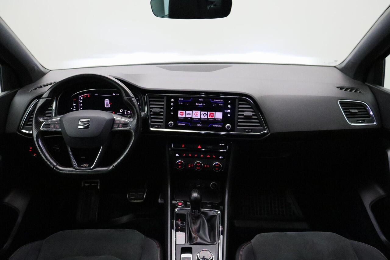 Seat ATECA 1.5 TSI FR Business Intense Black 2020 | LPG | Navigatie | Digitaal Dashboard | Carplay | Stoelverwarming | Stuurwiel Bediening | Cruise Control | 360' Camera | 2 Sleutels | Boekjes