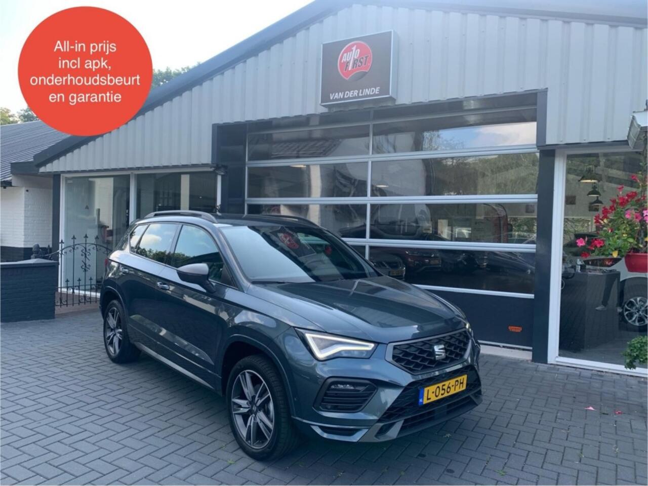 Seat ATECA 1.5 TSI FR Business Intense. Automaat,Cruise control,Trekhaak, All-in prijs incl afleverbeurt