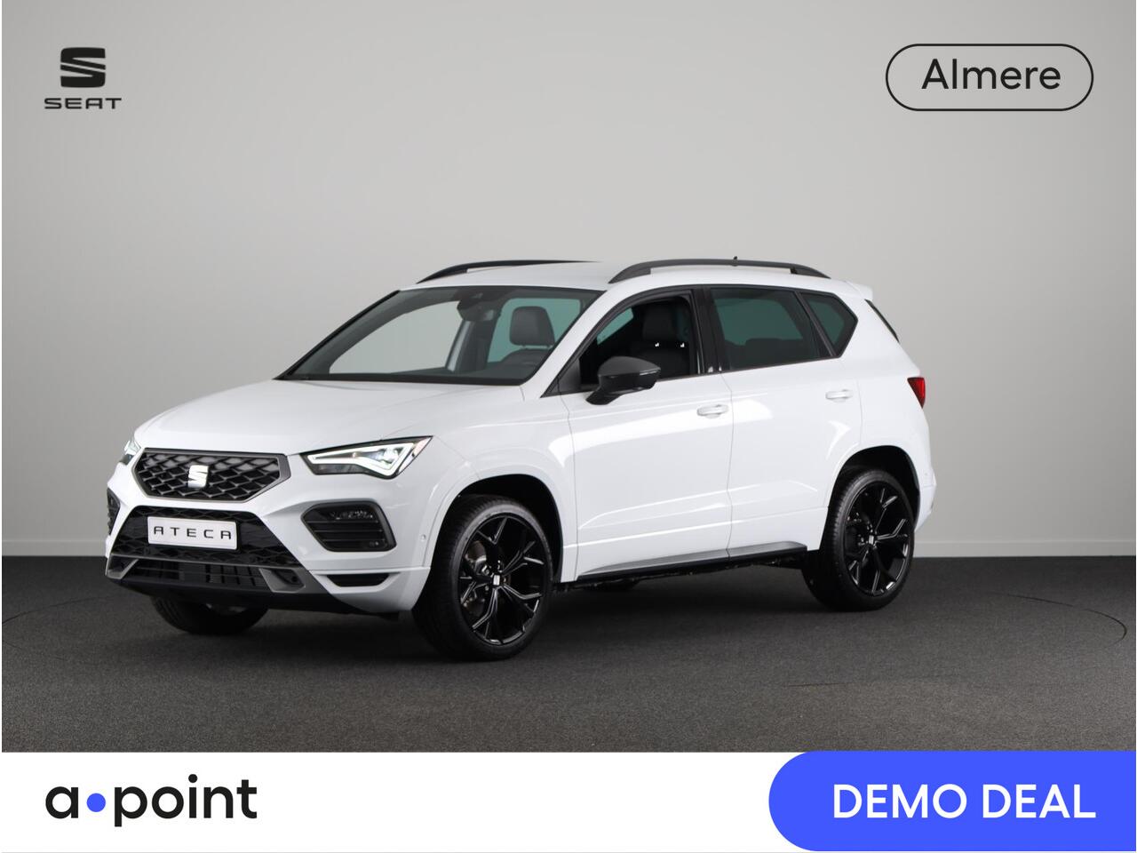 Seat ATECA FR Business Intense 1.5 TSI 150 pk 6 versn. Hand Private lease vanaf ¤ 764,- pm | Navigatie | Virtual Cockpit | Parkeercamera | 19 inch lichtmetalen velgen