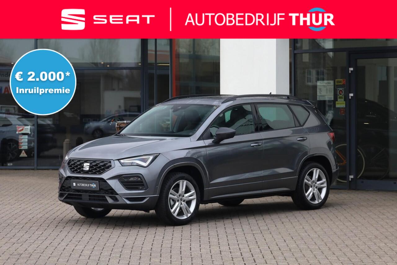 Seat ATECA 1.5 TSI FR Business Intense 150PK / 110kW Achteruitrijcamera, panoramadak, Apple Carplay & Android Auto, dodehoekdetectie, navigatie, verwarmbare voorstoelen + stuurwiel, alcantara interieur, digitaal instrumentenpaneel, adaptive cruise control (ACC), gro