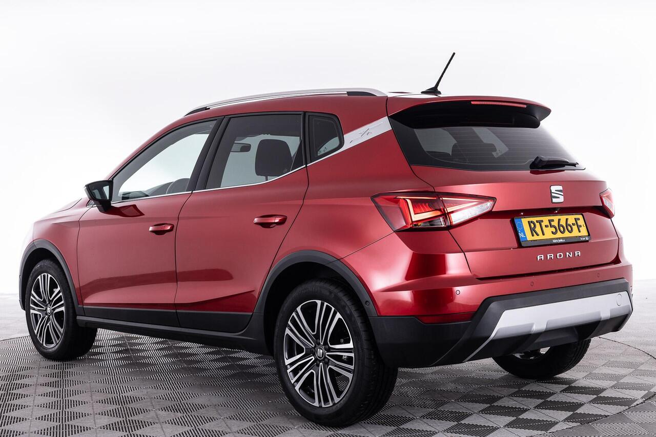 Seat Arona 1.0 TSI Xcellence Launch Edition | AUTOMAAT | APPLE CARPLAY | ADAPTIEF CRUISE CONTROL | 17 INCH LM | PARKEERSENSOREN | ACHTERUITRIJCAMERA | DODEHOEK DETECTIE | NED AUTO |