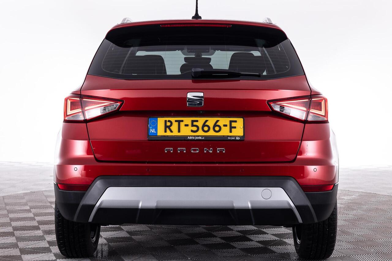 Seat Arona 1.0 TSI Xcellence Launch Edition | AUTOMAAT | APPLE CARPLAY | ADAPTIEF CRUISE CONTROL | 17 INCH LM | PARKEERSENSOREN | ACHTERUITRIJCAMERA | DODEHOEK DETECTIE | NED AUTO |