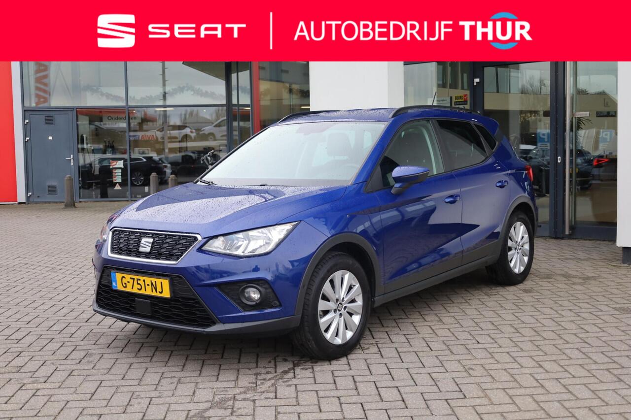 Seat Arona 1.0 TSI Style Business Intense NL auto 1e eigenaar nieuw door ons geleverd en onderhouden digital cockpit stoelverwarming BEATS audio 2 x ihv voorstoelen navigatie achteruitrijcamera pdc voor en achter cruise control climatronic privacy glas