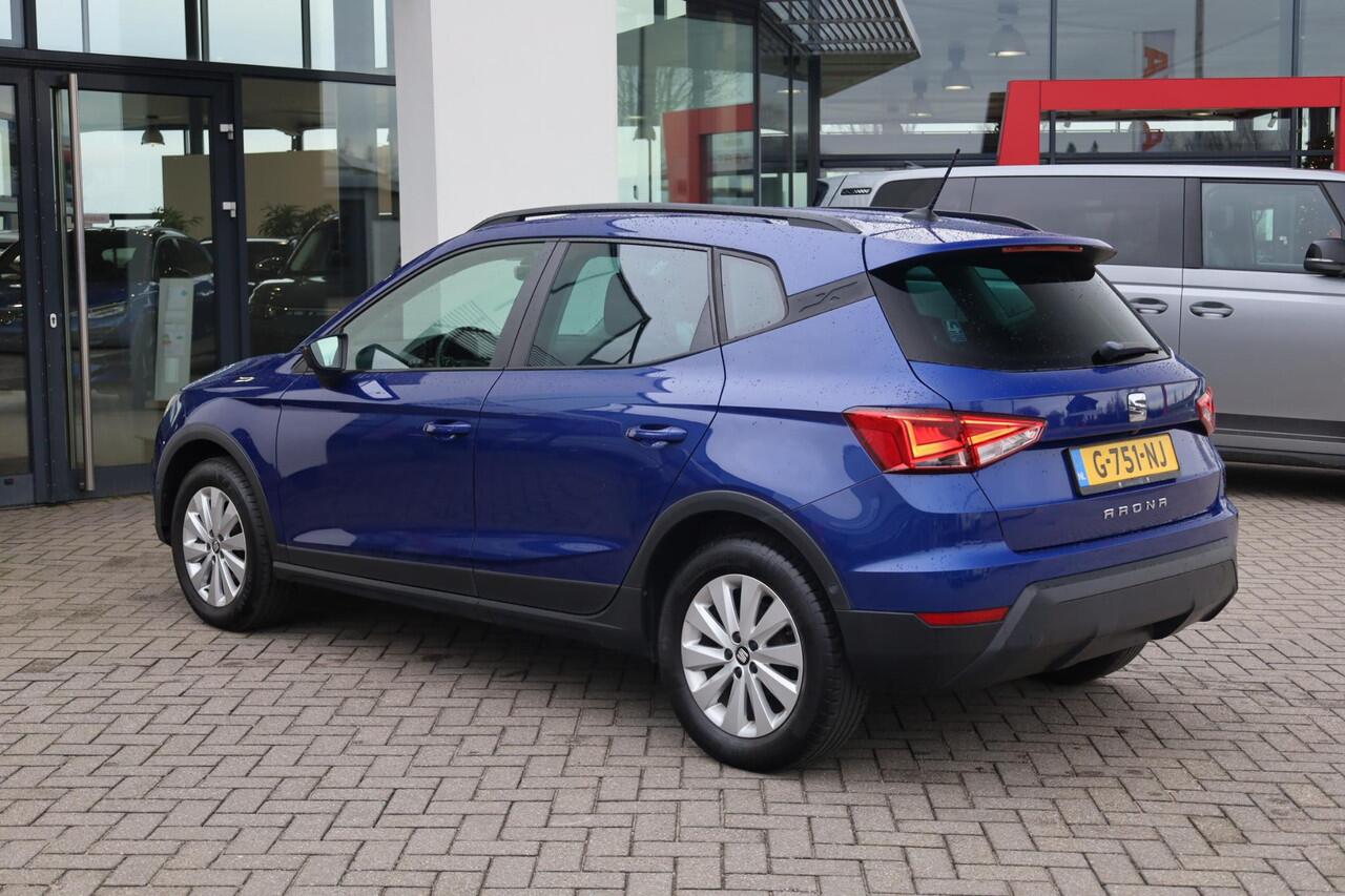Seat Arona 1.0 TSI Style Business Intense NL auto 1e eigenaar nieuw door ons geleverd en onderhouden digital cockpit stoelverwarming BEATS audio 2 x ihv voorstoelen navigatie achteruitrijcamera pdc voor en achter cruise control climatronic privacy glas