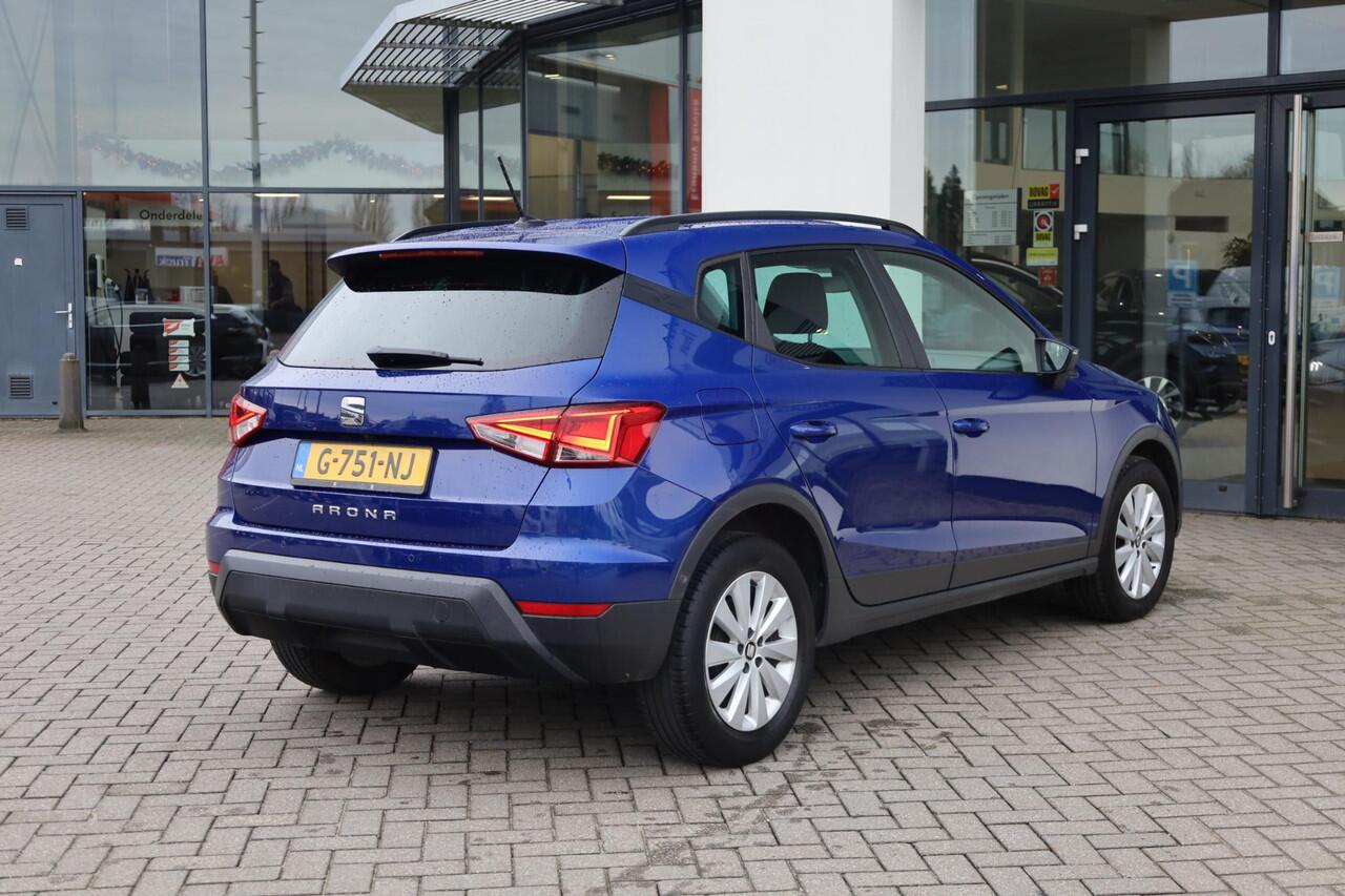 Seat Arona 1.0 TSI Style Business Intense NL auto 1e eigenaar nieuw door ons geleverd en onderhouden digital cockpit stoelverwarming BEATS audio 2 x ihv voorstoelen navigatie achteruitrijcamera pdc voor en achter cruise control climatronic privacy glas