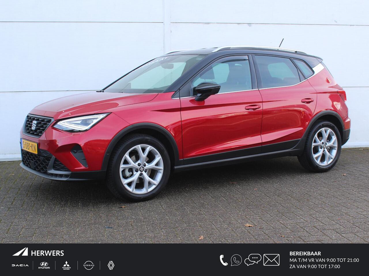 Seat Arona 1.0 TSI FR AUTOMAAT / Navigatie + Apple Carplay/Android Auto / Trekhaak (1100 KG) / Cruise Control Adaptief / Climate Control / Achteruitrijcamera /