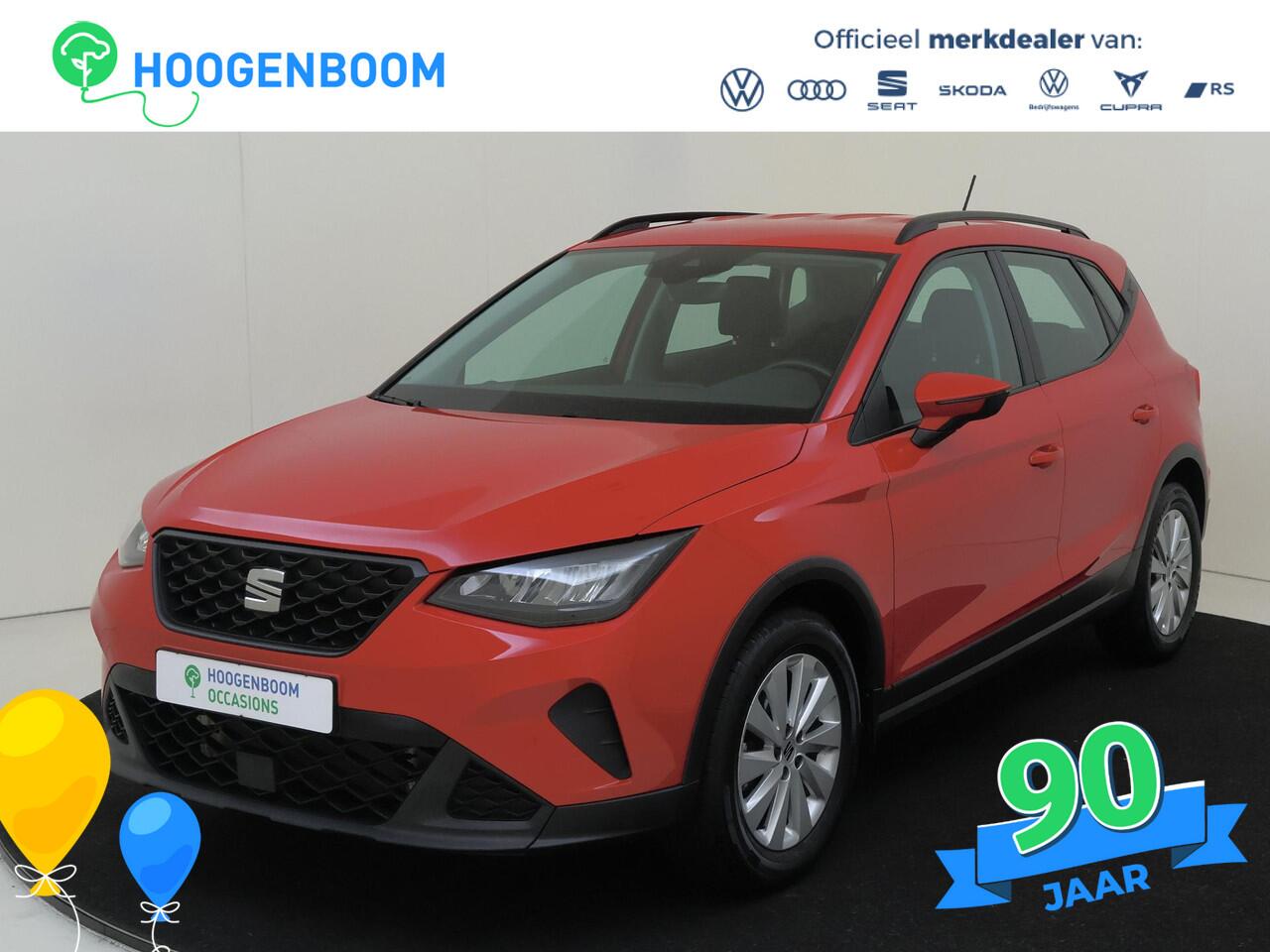 Seat Arona 1.0 TSI Style | Stoelverwarming | CarPlay | Elektrisch inklapbare buitenspiegels | Cruise control | Lane- en frontassist | Airco |
