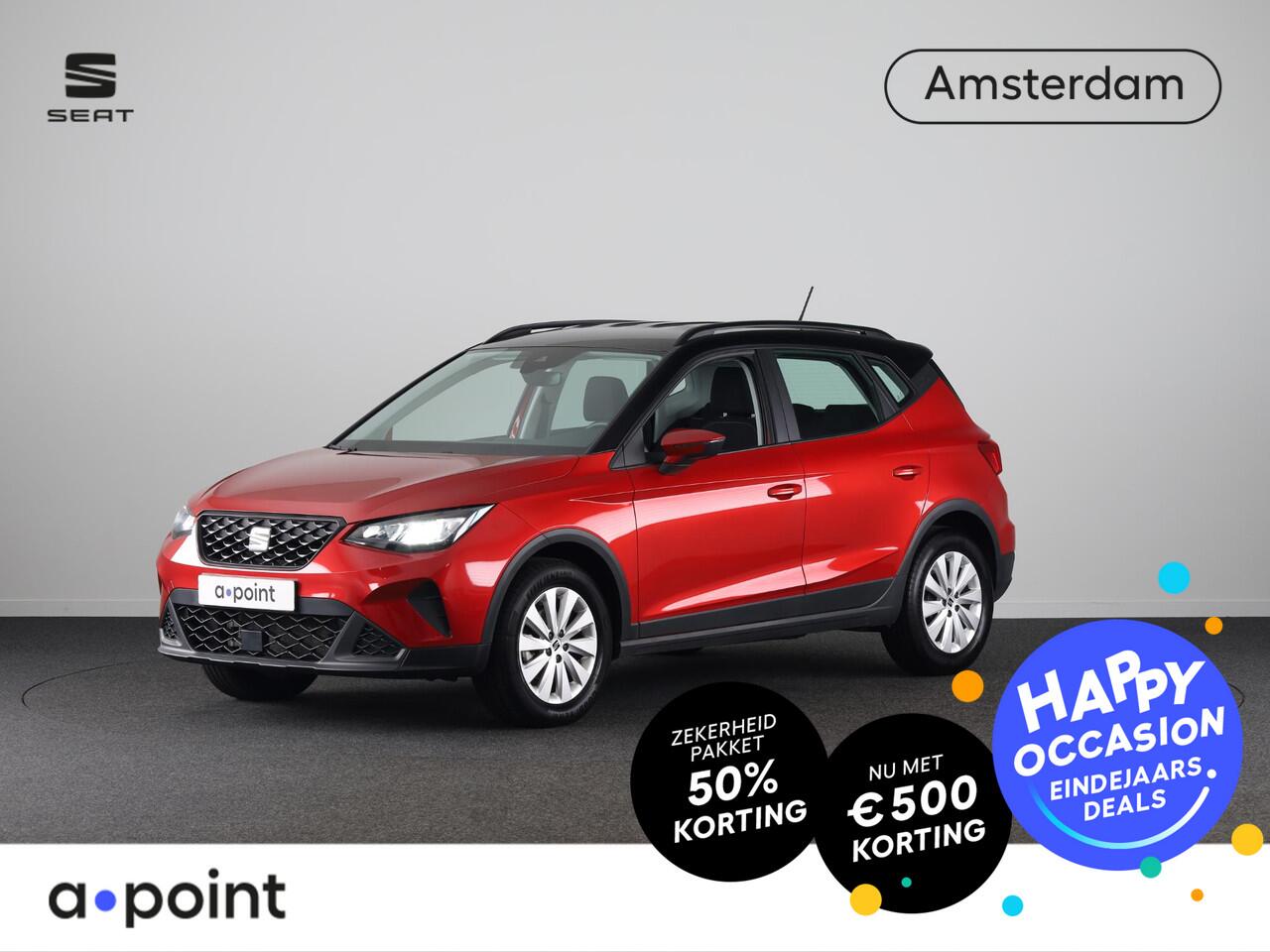 Seat Arona 1.0 TSI Style 95 pk | Verlengde garantie | Navigatie via App | Parkeersensoren achter | LED koplampen | Autom. airco |
