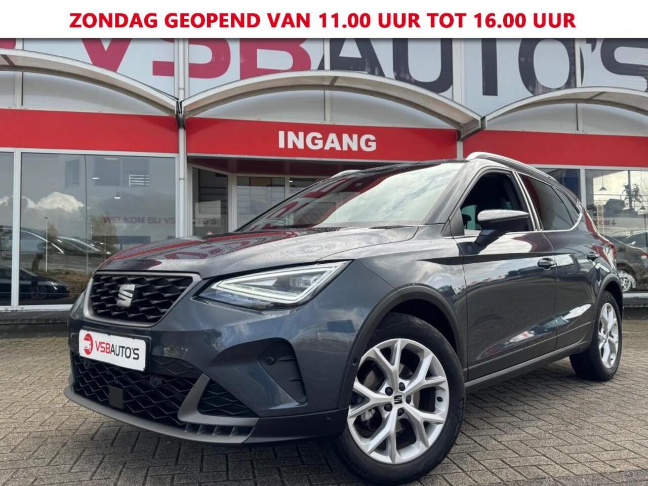 Seat Arona 1.5 TSI AUT. 150PK FR FACELIFT DIGITALE-SCHERM NAVI CAMERA CARPLAY AIRCO LMV PDC