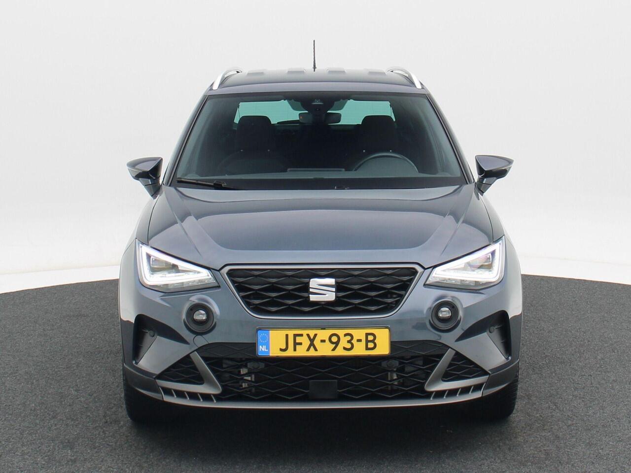Seat Arona 1.0 TSi 115 Pk Automaat FR Anniversary | Adaptive Cruise | Carplay | LED | Stoel Verwarming | Parkeersensoren | Camera | Climate Control | Digitaal Dashboard | 18 Inch | 41.760 Km