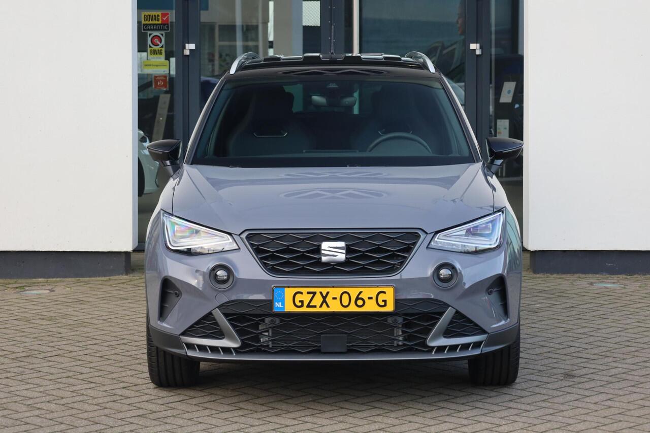 Seat Arona 1.0 EcoTSI FR Anniversary 95PK / 70kW Full LED koplampen, cruise control, climatronic airconditioning, volledig digitaal instrumentenpaneel (Virtual Cockpit), alarmsysteem, Apple Carplay & Android Auto, rijprofielkeuze, verwambare voorstoelen, draadloze t