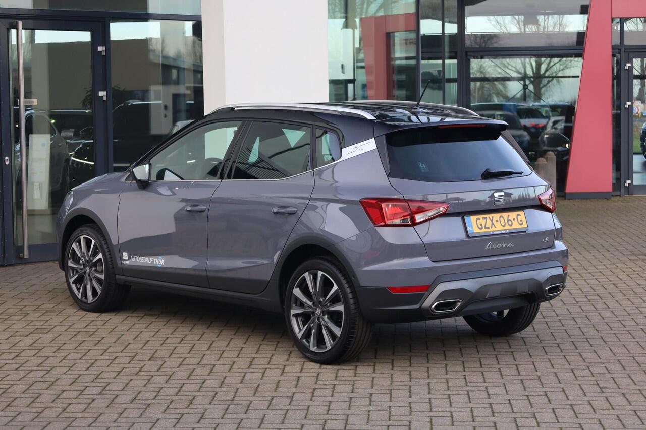 Seat Arona 1.0 EcoTSI FR Anniversary 95PK / 70kW Full LED koplampen, cruise control, climatronic airconditioning, volledig digitaal instrumentenpaneel (Virtual Cockpit), alarmsysteem, Apple Carplay & Android Auto, rijprofielkeuze, verwambare voorstoelen, draadloze t