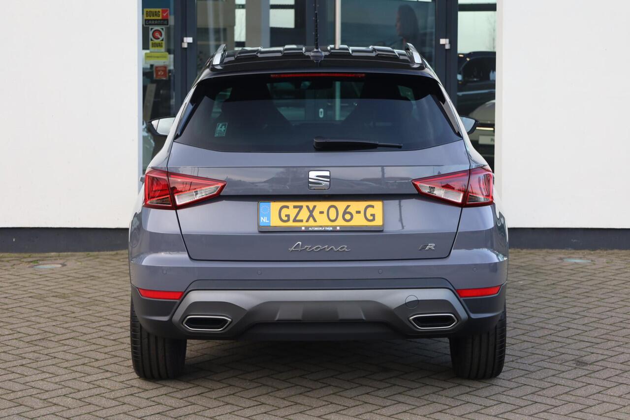 Seat Arona 1.0 EcoTSI FR Anniversary 95PK / 70kW Full LED koplampen, cruise control, climatronic airconditioning, volledig digitaal instrumentenpaneel (Virtual Cockpit), alarmsysteem, Apple Carplay & Android Auto, rijprofielkeuze, verwambare voorstoelen, draadloze t