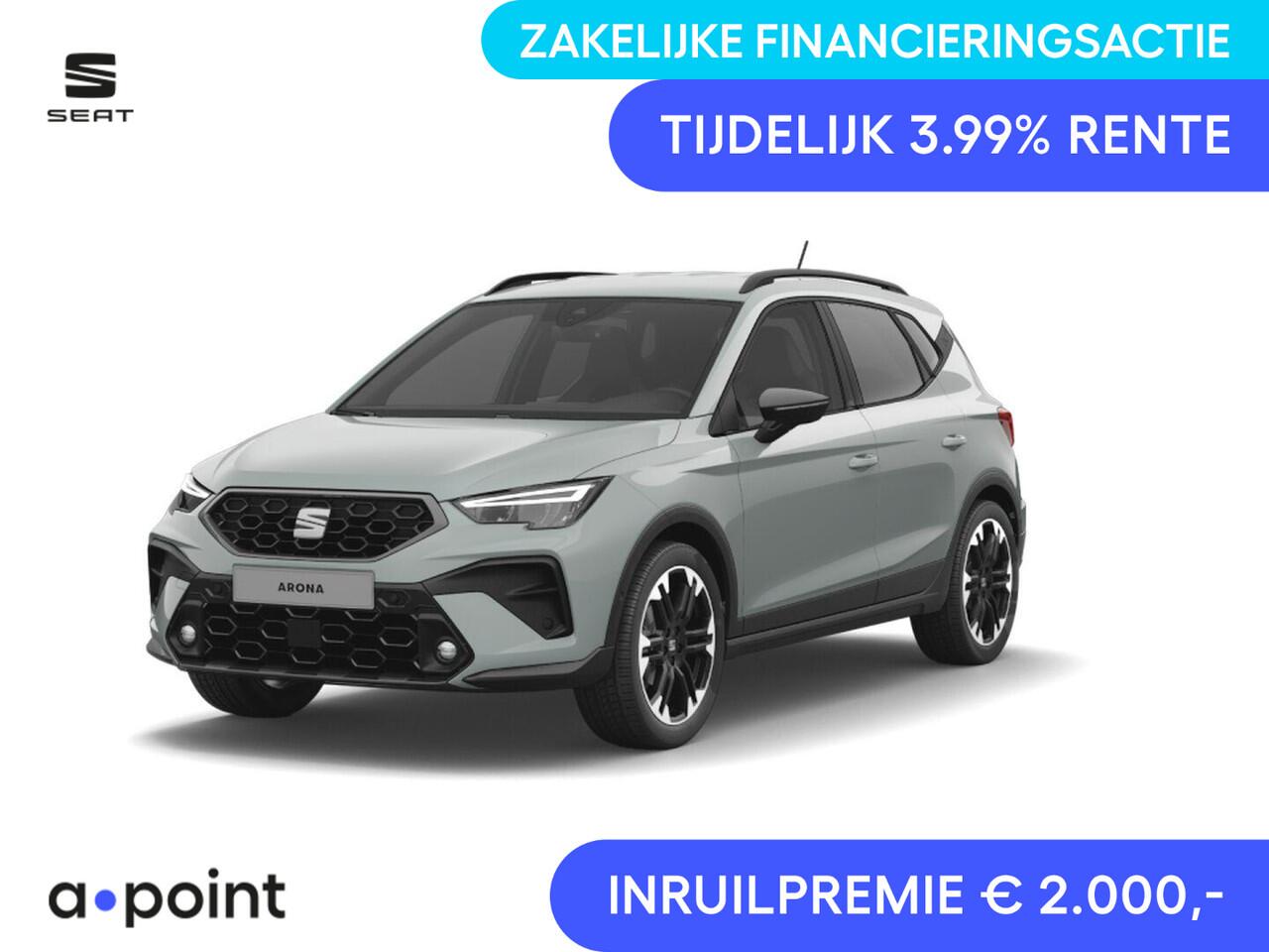 Seat Arona FR Business Connect 1.0 EcoTSI 70 kW / 95 PK SUV 5 | Bucket Seats | 18 inch Velgen 'Performance Machined' | Stoelverwarming | Adaptive Cruise Control | Achteruitrij Camera | Sensoren V+A