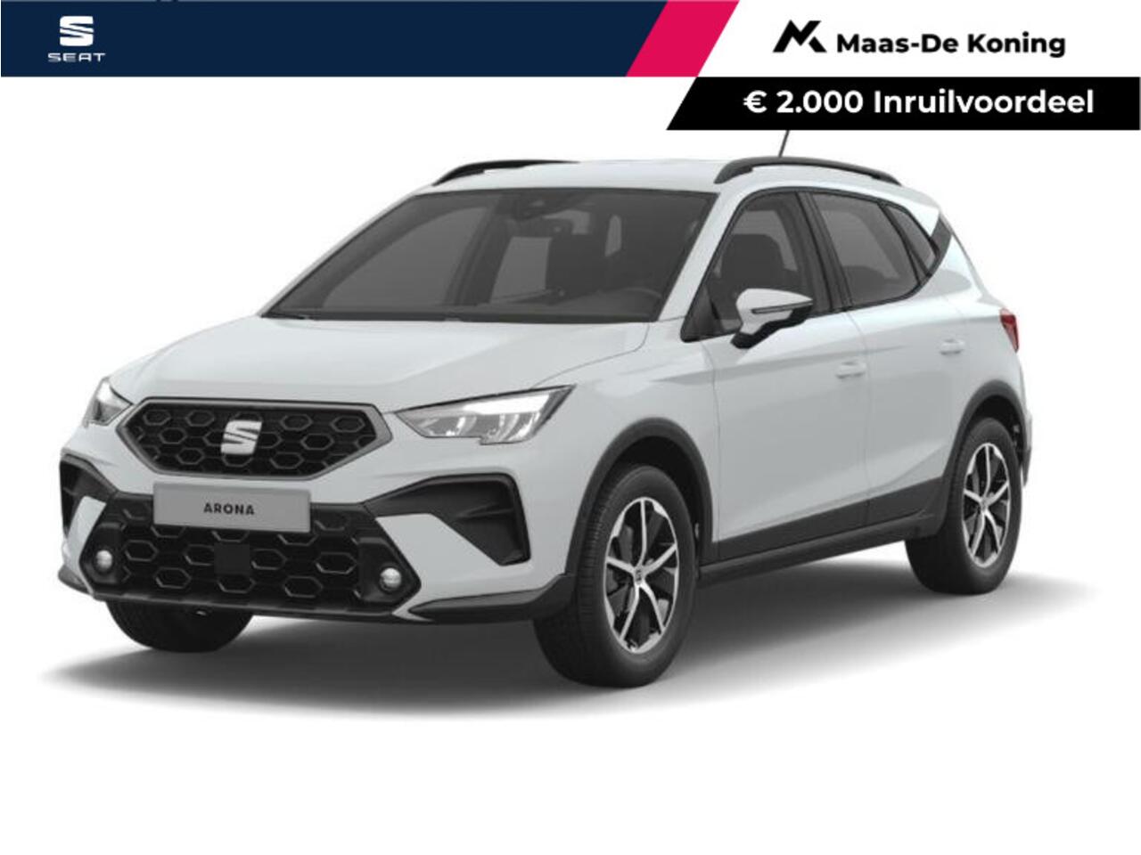 Seat Arona Style 1.0 EcoTSI 70 kW / 95 PK SUV 5 versn. hand. | 'Design Machined' 16 inch | Safe & Driving Pack M | Privatelease 399,- Per maand!