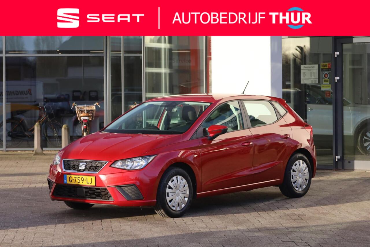 Seat IBIZA 1.0 TSI Style 95PK / 70kW, NL auto 1e eigenaar door ons geleverd en onderhouden, parkeersensoren, bluetooth, cruise control, lederen multifuntioneel stuurwiel