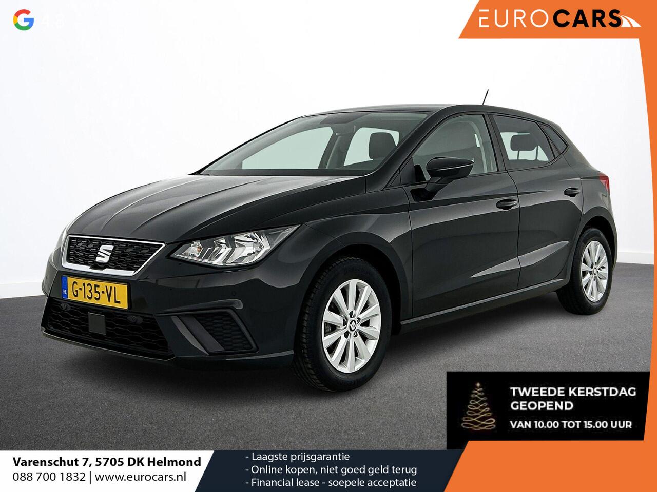 Seat IBIZA 1.0 TSI Style Business Intense Rijklaar incl. 12 mnd Garantie! Airco ECC Navi Carplay Cruise Control PDC Achter + Camera LM Velgen 15" LM Velgen Armsteun