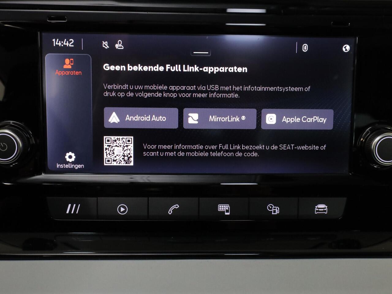 Seat IBIZA 1.0 EcoTSI Style 95 pk | Navigatie via App | Autom. airco | Parkeersensoren achter | LED koplampen |