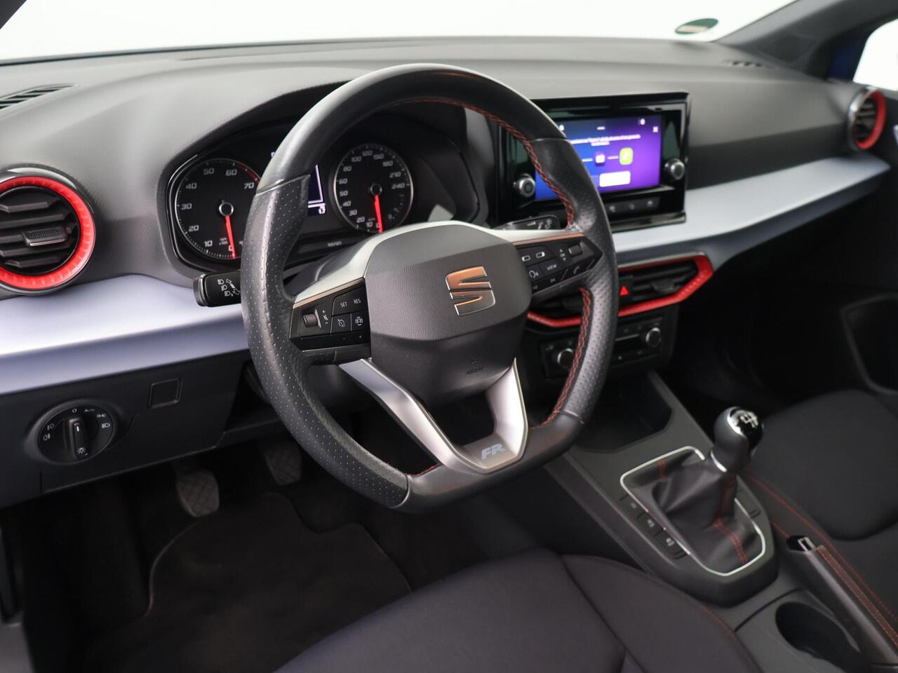 Seat IBIZA 1.0 EcoTSI FR | 95 PK | Climate control | LED verlichting | Cruise control | Apple Carplay/Android Auto |