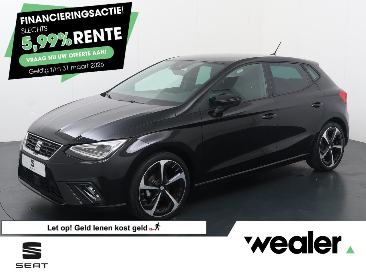 Seat IBIZA 1.0 EcoTSI FR | 95 PK | Cruise control | LED verlichting | Apple Carplay/Android Auto | 18" LM velgen |