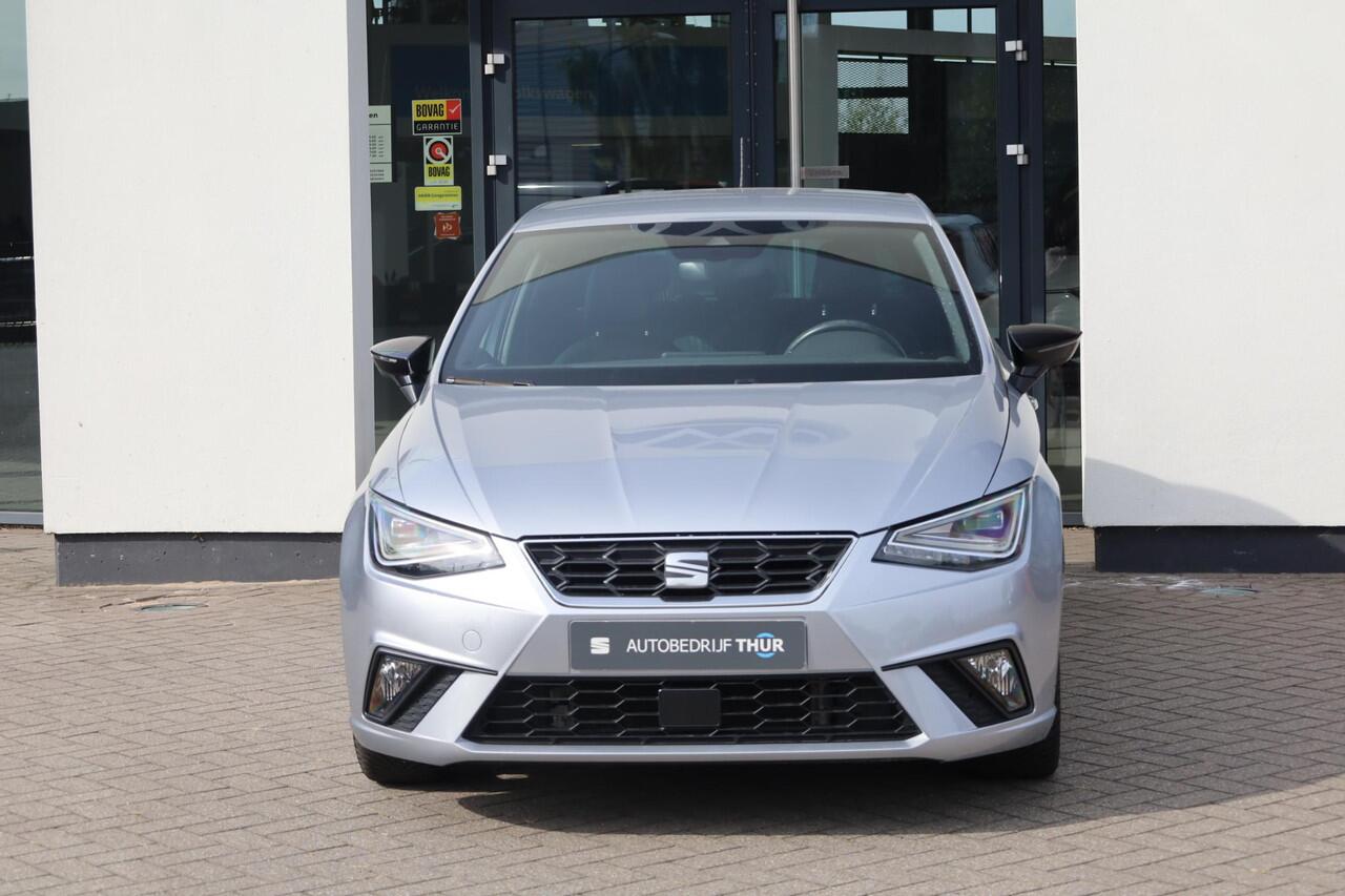 Seat IBIZA 1.0 EcoTSI FR PL ¤436 p/m* 70KW/95PK, navigatie grootbeeld, leder alcantara, cruise control, FR FULL Led, cruise control, parkeersensoren, multifunctioneel lederen stuurwiel, dealer onderhouden