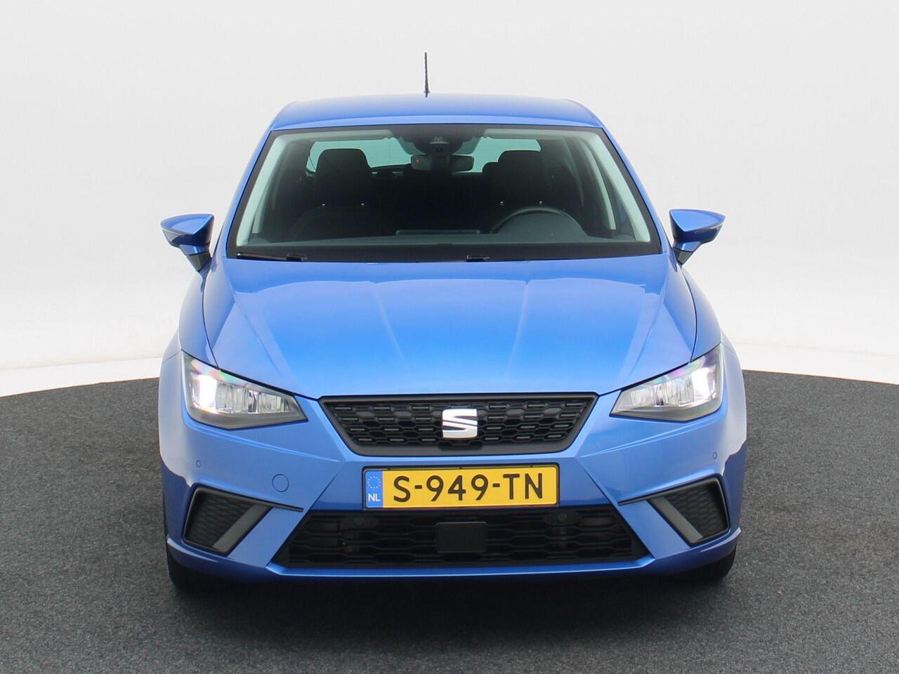 Seat IBIZA 1.0 TSI Style Business Connect | Digitaal Dashboard | Adaptive Cruise | Stoelverwarming | Navigatie | CarPlay | Sensoren | 15 Inch | 66.799 Km!!