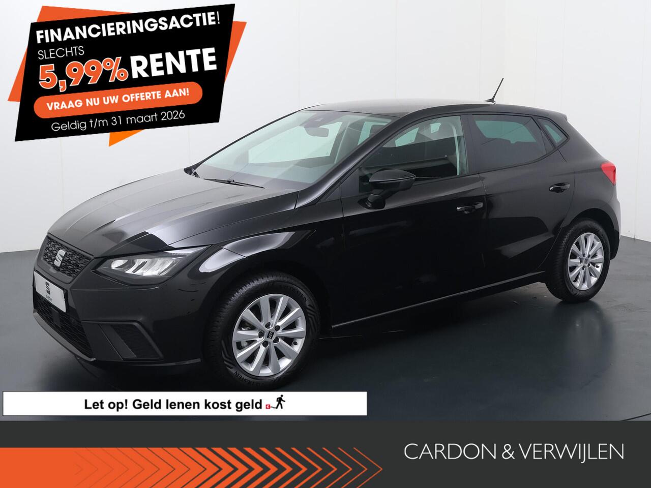 Seat IBIZA 1.0 EcoTSI Style Business Connect | 95 PK | Cruise control | Voorstoelen verwarmd | Apple Carplay/Android Auto |