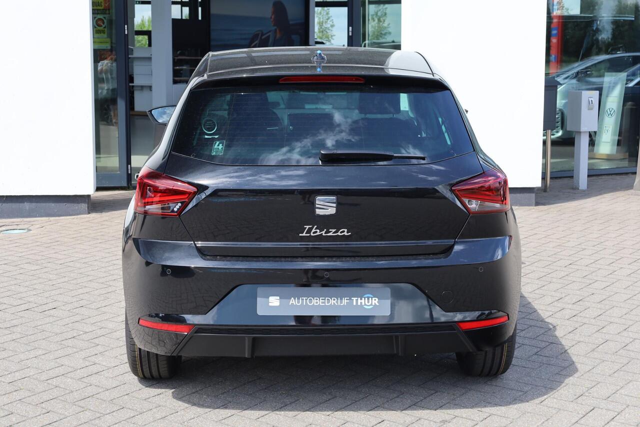 Seat IBIZA 1.0 EcoTSI Style Business Connect 95PK / 70kW Apple Carplay & Android Auto, cruise control, verwarmbare voorstoelen, parkeersensoren voor + achter, airco, volledig digitaal instrumentenpaneel, 16'' LMV 'Design'