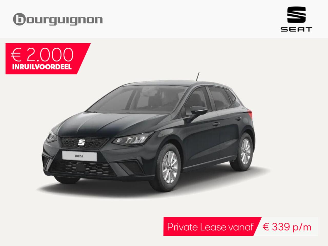 Seat IBIZA Style 1.0 TSI 95pk | Cruise control | Parkeersensoren | Apple carplay / Android auto