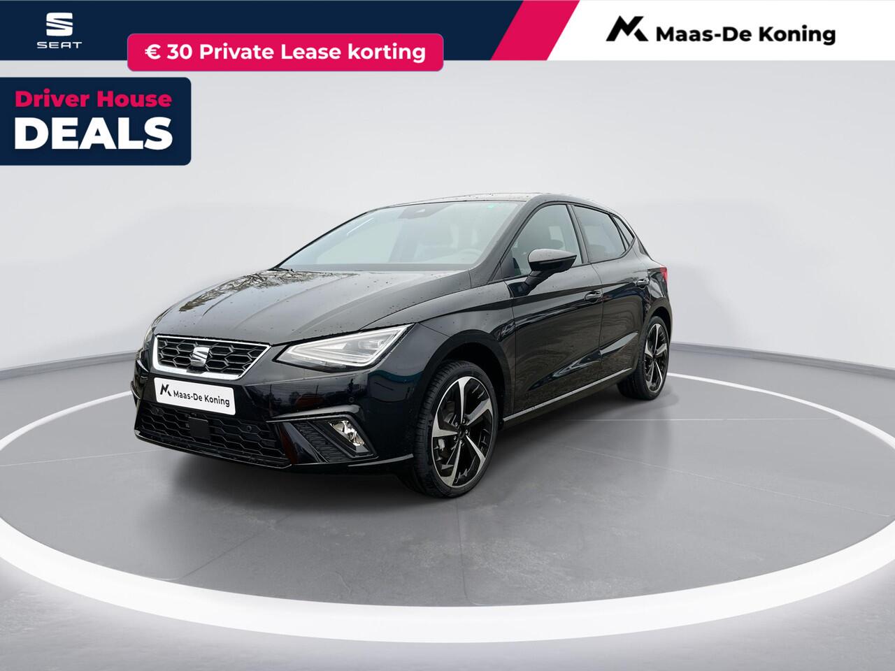Seat IBIZA FR Business Connect 1.0 EcoTSI 70 kW / 95 PK Hatch 5 deurs | 5 versn. handbak | 18 inch lichtmetalen velgen | Herwaardering | Privatelease 420,- Per maand!