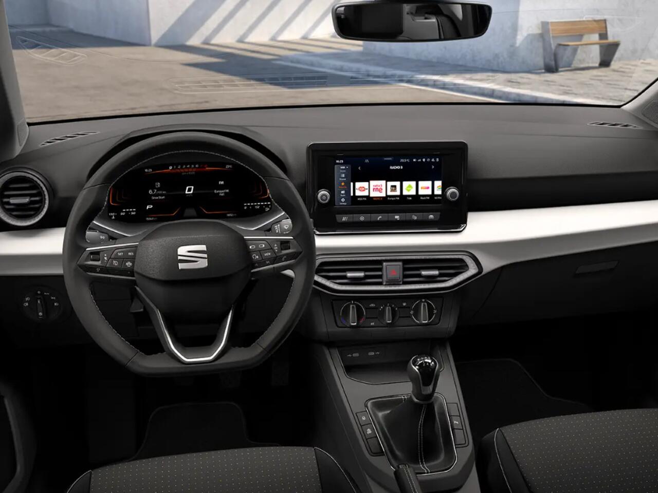 Seat IBIZA Style Business Connect 1.0 85 kW / 115 pk EcoTSI H DSG | Airconditioning automatisch met 2-zone-temperatuurregeling | 2000,- inruilvoordeel!!