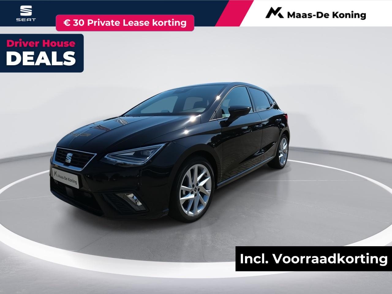 Seat IBIZA FR Business Connect 1.0 EcoTSI 70 kW / 95 PK Hatch | 5 versn. handgeschakeld | Herwaardering! | Privatelease 410,- Per maand!