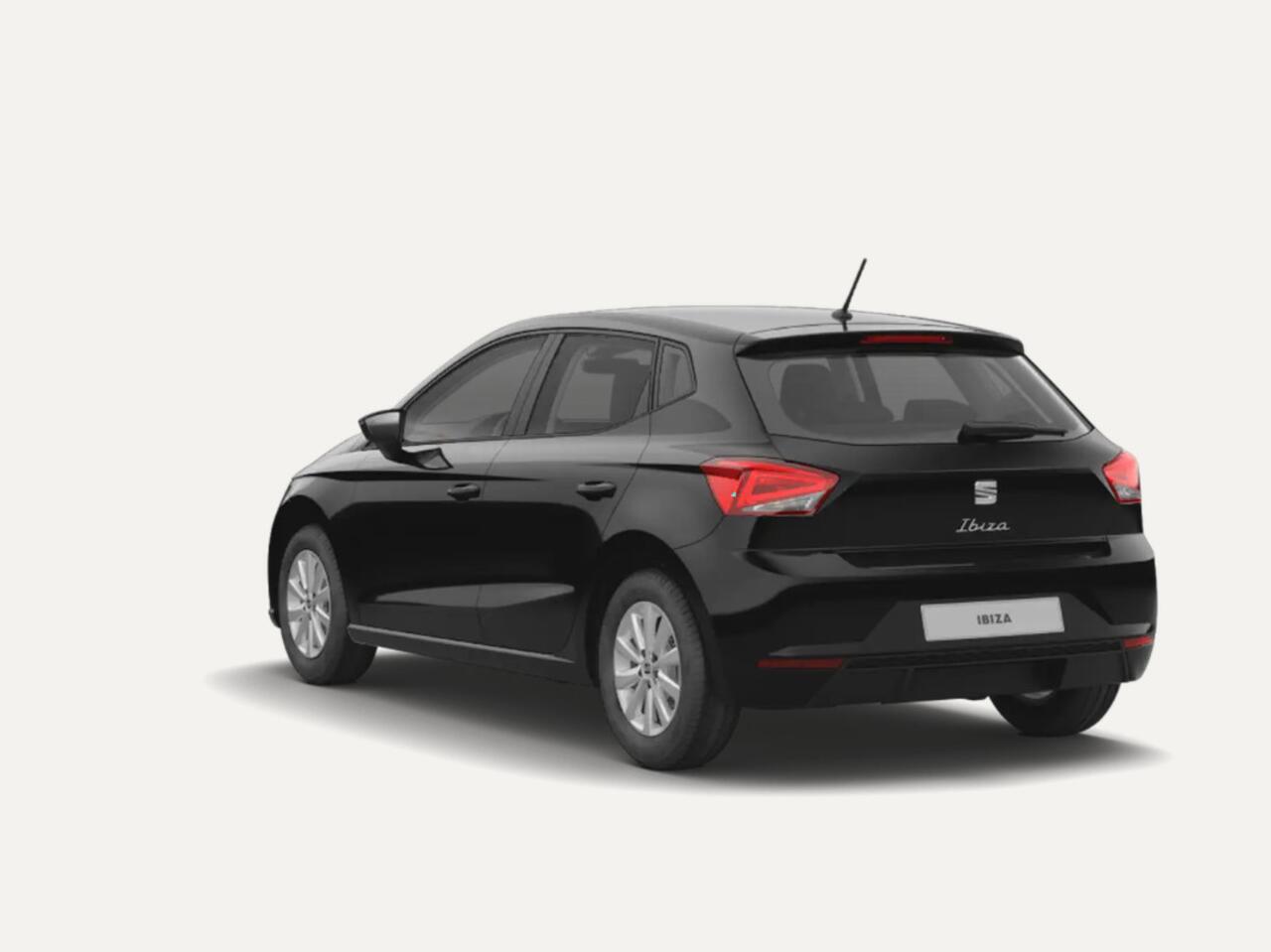 Seat IBIZA Style 1.0 EcoTSI 70 kW / 95 PK Hatchback 5 deurs 5 versn. handbak | midnight black | inruilpremie 2000,-
