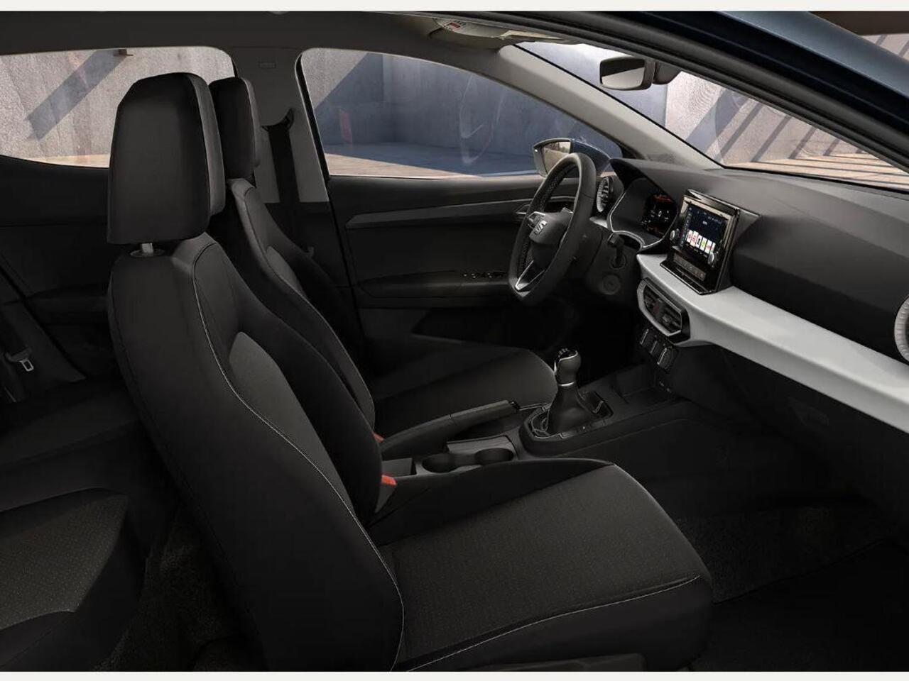 Seat IBIZA Style 1.0 EcoTSI 70 kW / 95 PK Hatchback 5 deurs 5 versn. handbak | midnight black | inruilpremie 2000,-