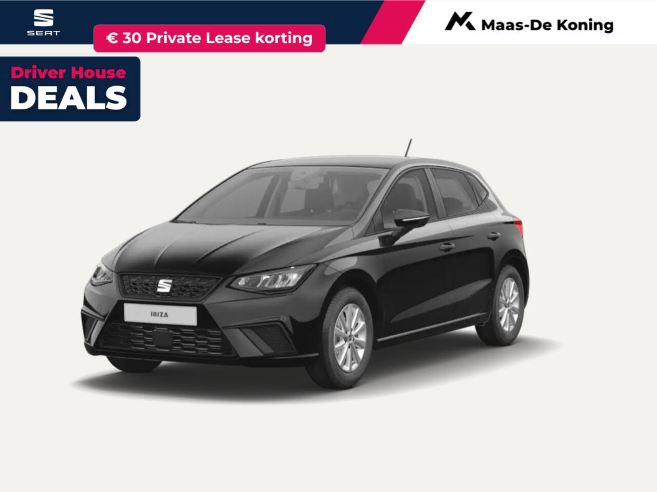 Seat IBIZA Style 1.0 EcoTSI 70 kW / 95 PK Hatchback 5 deurs 5 versn. handbak | Trekhaakvoorbereiding | HERWAARDERING! | Privatelease 340,- |