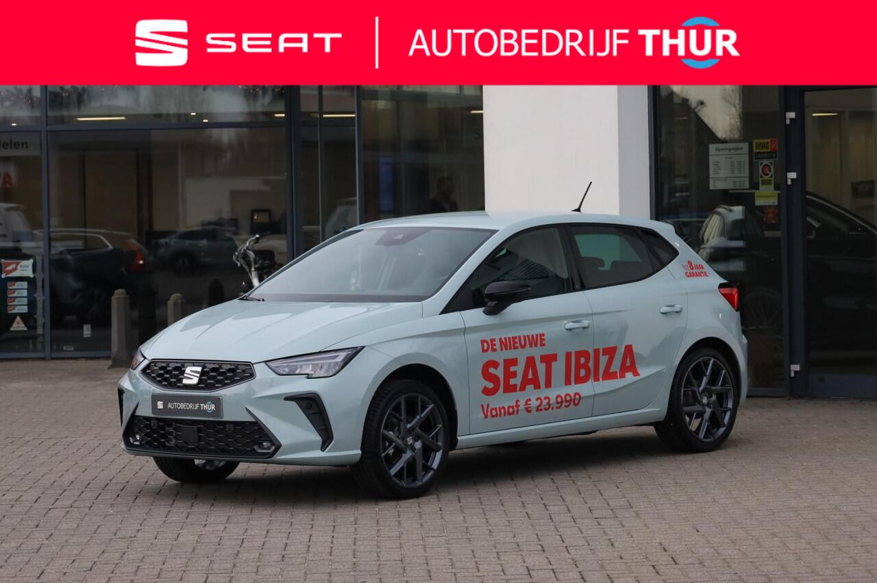 Seat IBIZA 1.0 EcoTSI FR Business Connect 115PK / 85kW, Achteruitrijcamera, Apple Carplay & Android Auto, verwarmbare voorstoelen, Keyless Entry, dodehoekdetectie, full LED koplampen, navigatie, draadloos telefoon laden, groot digitaal instrumentenpaneel (Virtual Co