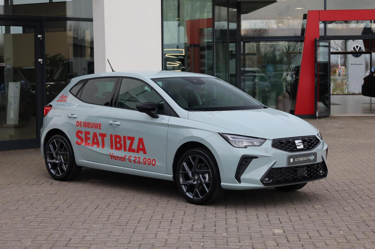 Seat IBIZA 1.0 EcoTSI FR Business Connect 115PK / 85kW, Achteruitrijcamera, Apple Carplay & Android Auto, verwarmbare voorstoelen, Keyless Entry, dodehoekdetectie, full LED koplampen, navigatie, draadloos telefoon laden, groot digitaal instrumentenpaneel (Virtual Co