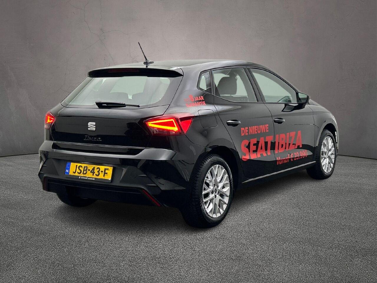 Seat IBIZA Style Facelift 1.0 TSI 95pk Cruise control, LED koplampen, App connect, Parkeersensor achter, Airco, DAB, Radio, Bluetooth
