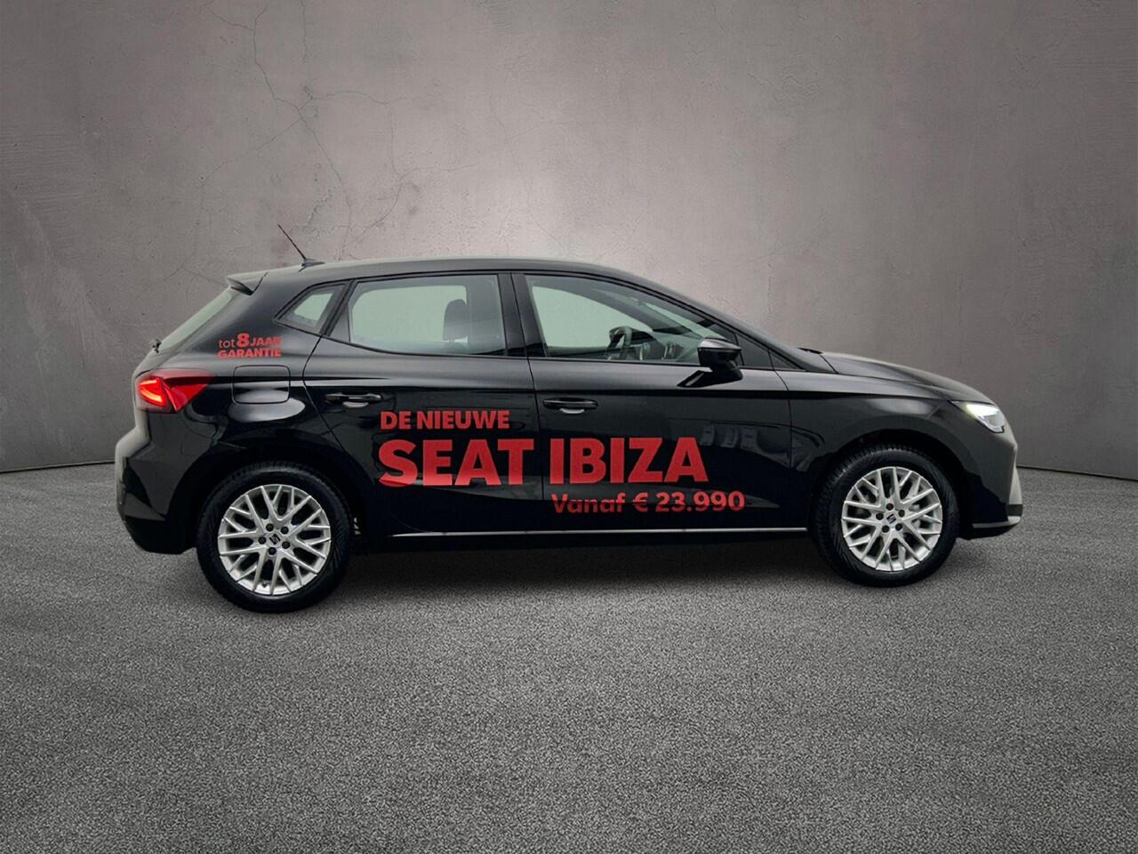 Seat IBIZA Style Facelift 1.0 TSI 95pk Cruise control, LED koplampen, App connect, Parkeersensor achter, Airco, DAB, Radio, Bluetooth