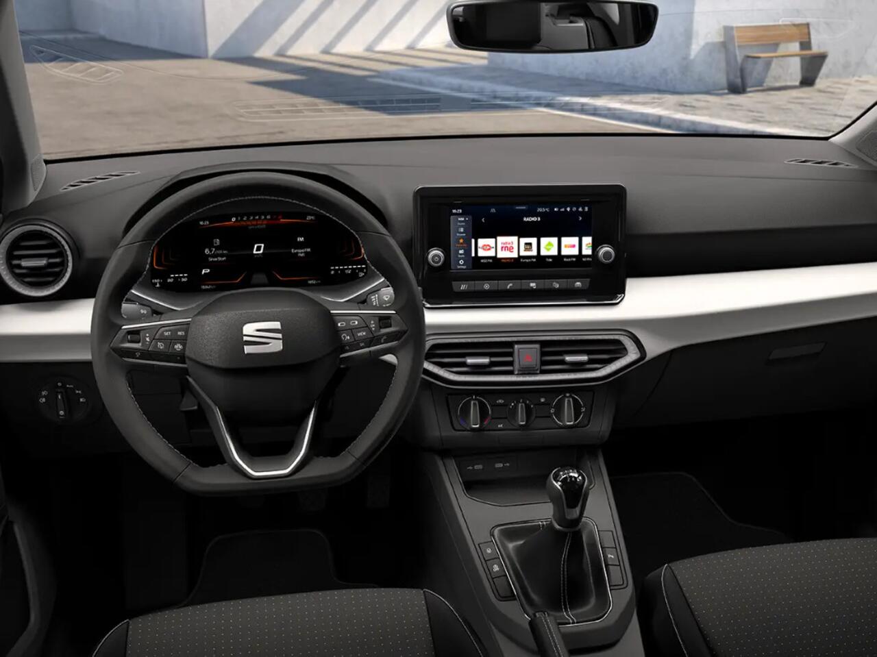 Seat IBIZA Style 1.0 EcoTSI 70 kW / 95 PK Hatchback 5 deurs 5 versn. handbak | midnight black