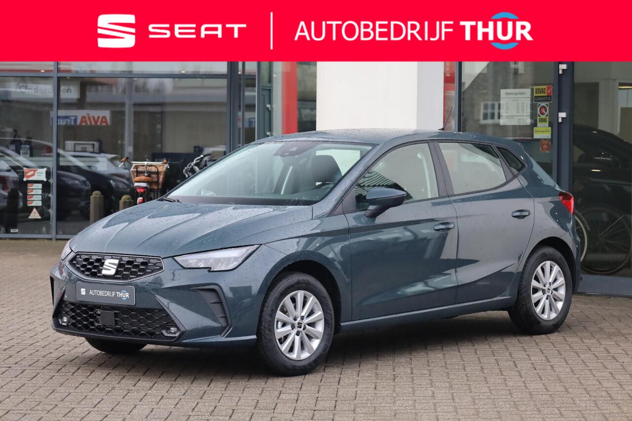 Seat IBIZA 1.0 EcoTSI Reference 95PK / 70kW Apple Carplay & Android Auto, volledig digitaal instrumentenpaneel, full LED koplampen, parkeersensoren achter, airco, cruise control, 15'' LMV 'Enjoy'