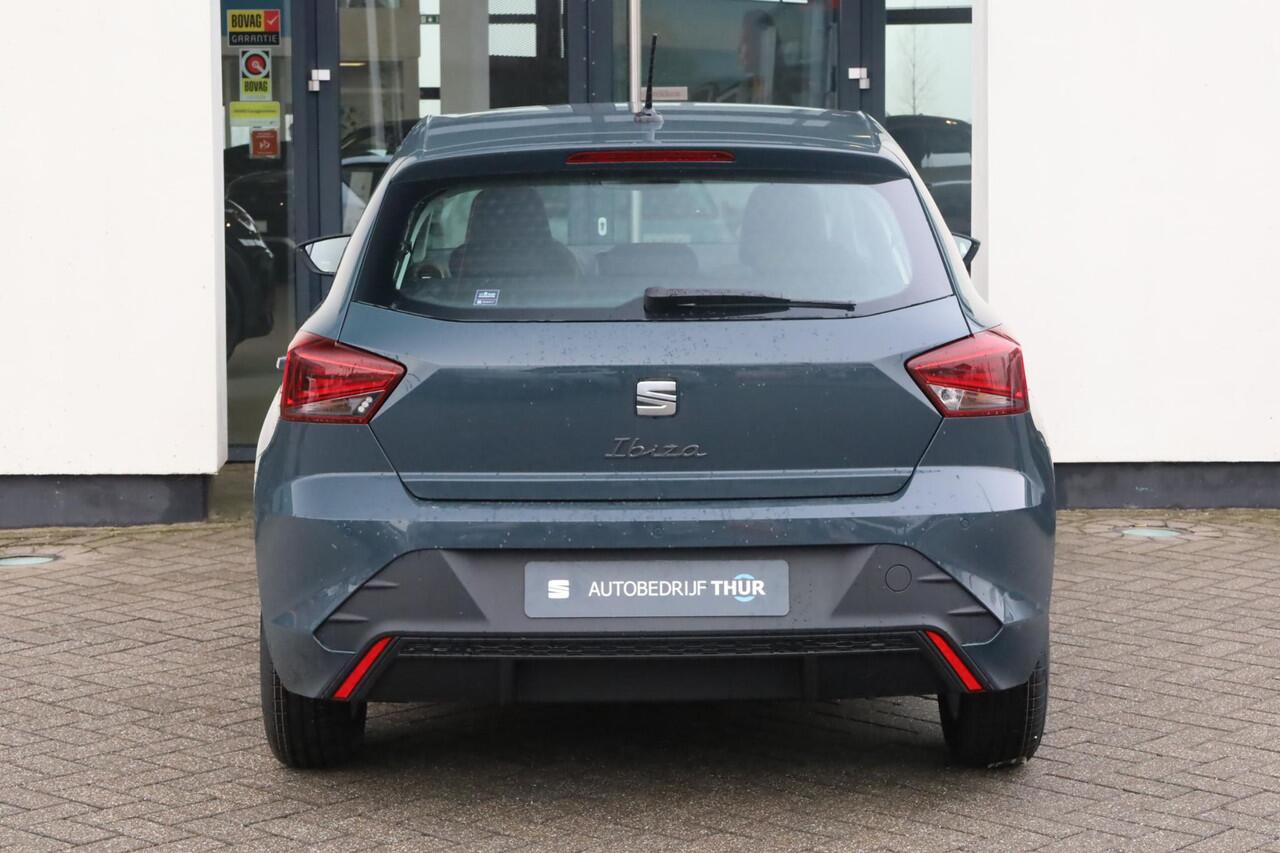 Seat IBIZA 1.0 EcoTSI Reference 95PK / 70kW Apple Carplay & Android Auto, volledig digitaal instrumentenpaneel, full LED koplampen, parkeersensoren achter, airco, cruise control, 15'' LMV 'Enjoy'